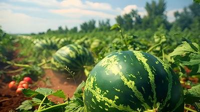 農田吃瓜寫真視頻素材,農田吃瓜寫真視頻的甜蜜瞬間